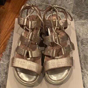 Nicole Ghillie Tie Sandal